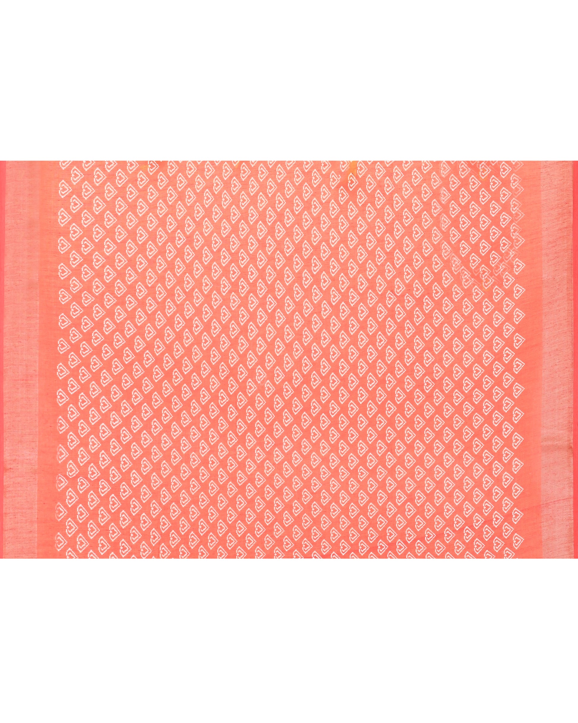 Women Cotton Off White Woven  Saree