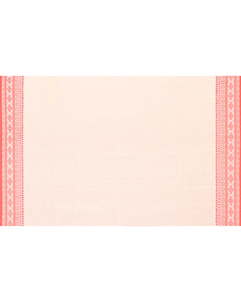Women Cotton White Woven  Saree