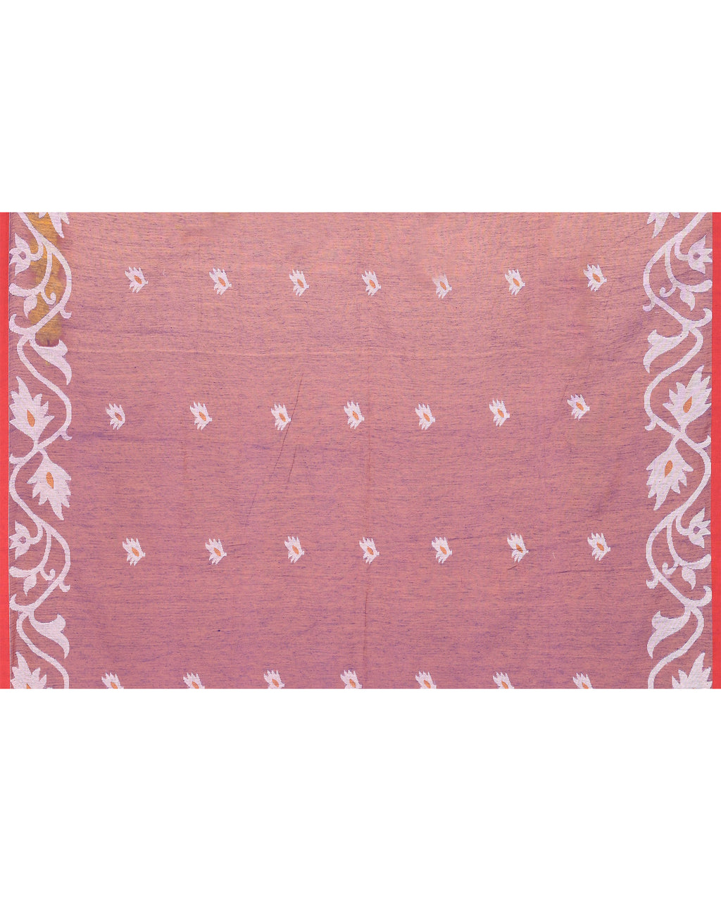 Women Silk Blend Purple Woven  Saree