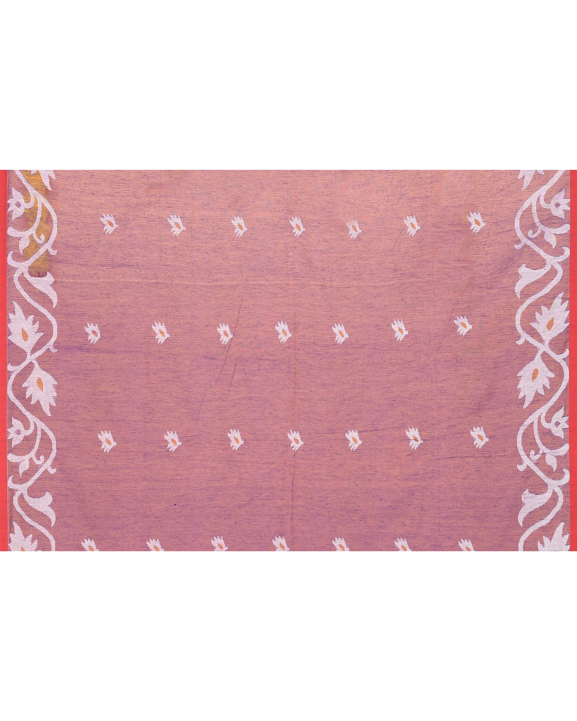 Women Silk Blend Purple Woven  Saree