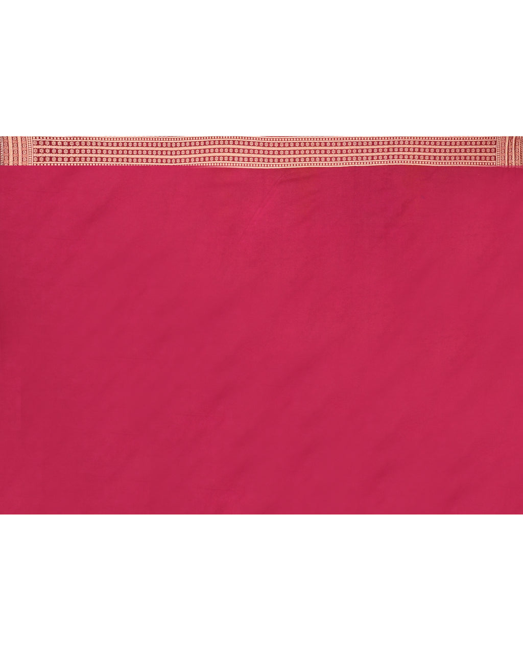 Women Bangalore Silk Deep Magenta Woven  Saree