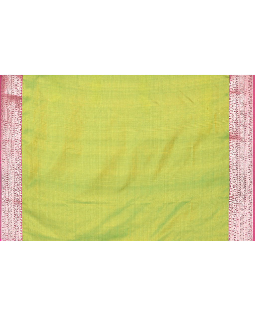 Women Bangalore Silk Pastel Pink Yellow Woven  Saree