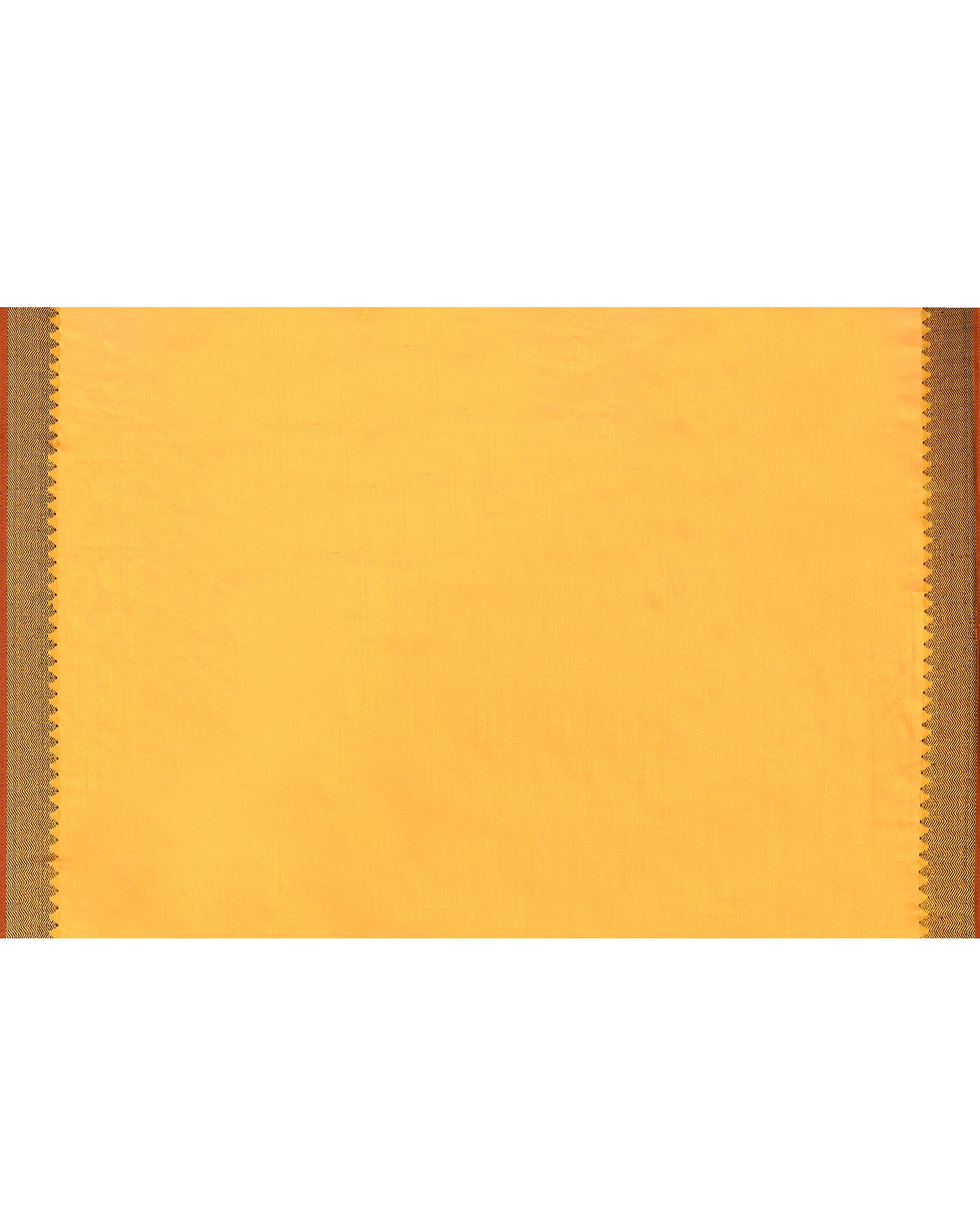 Women Tissue Pink Yellow Woven Saree
