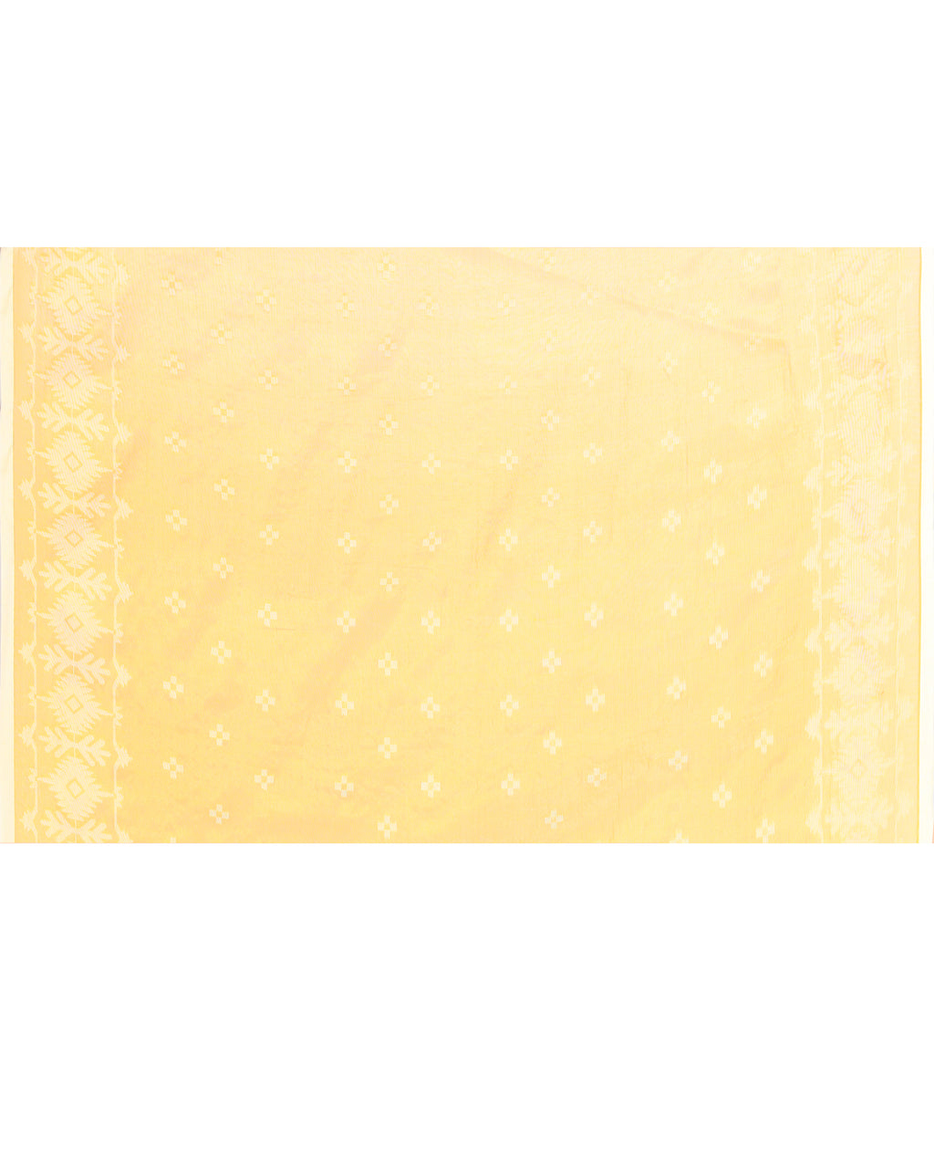 Women Tissue Yellow Woven  Saree