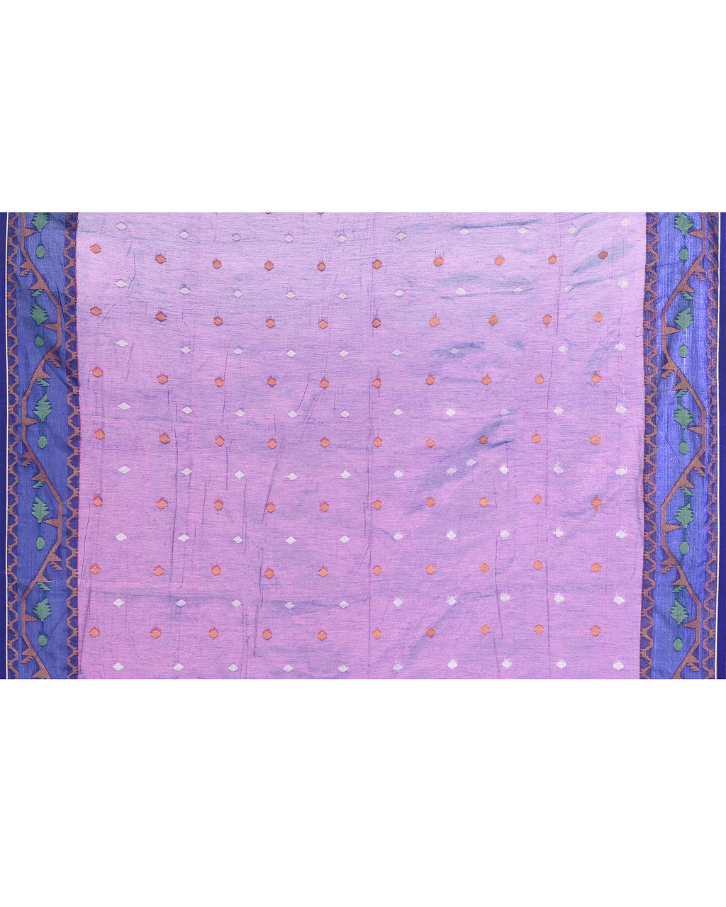 Women Tissue Pink Blue Woven  Saree