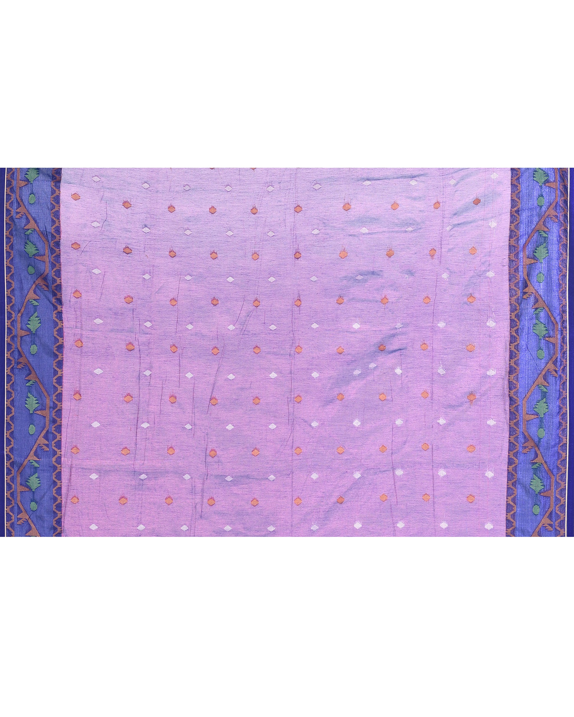 Women Tissue Pink Blue Woven  Saree