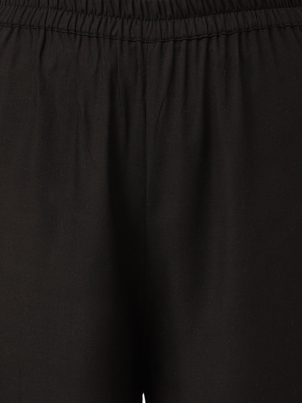 Embroidered Rayon Black Straright Kurta Sets