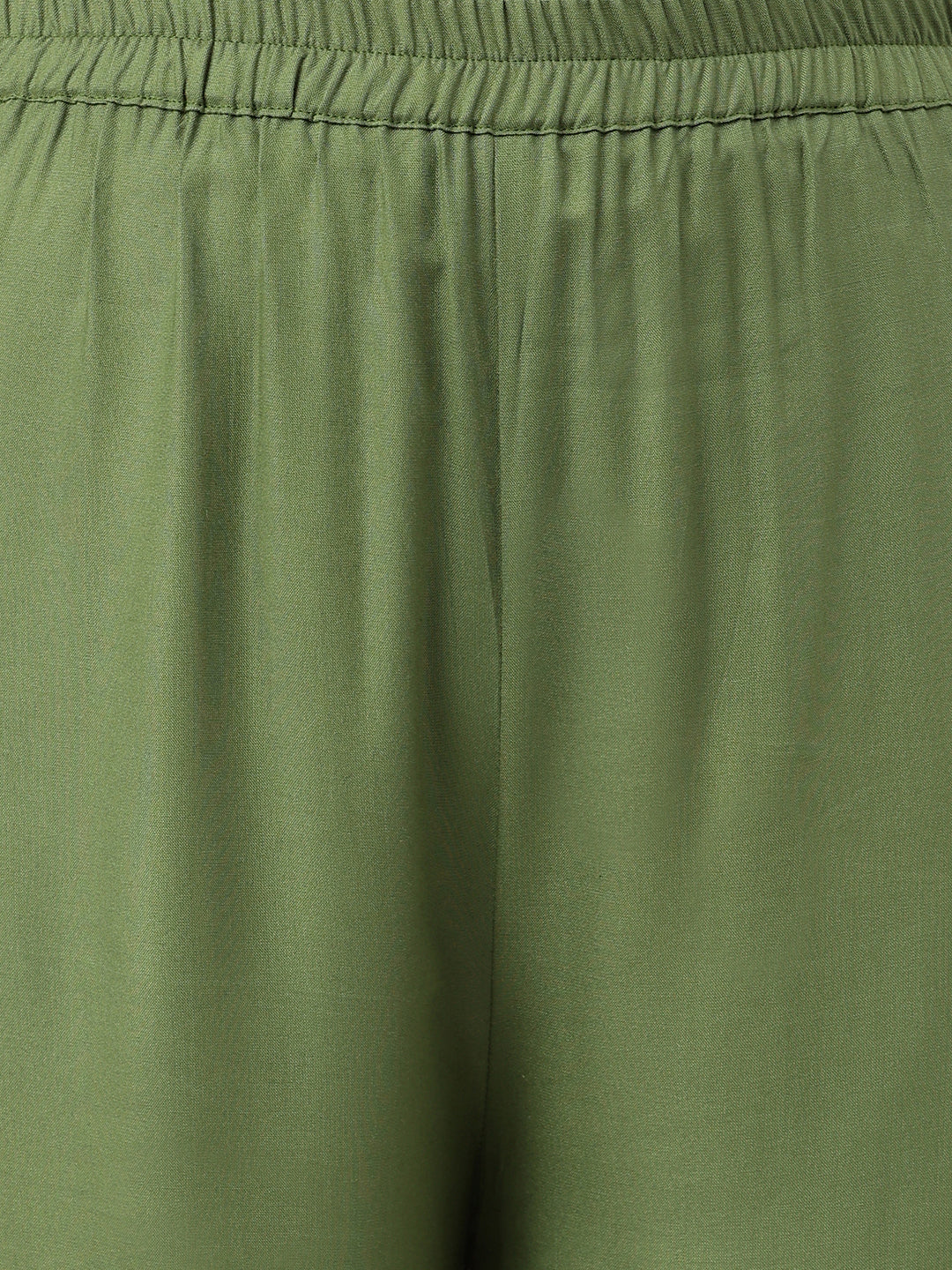 Embroidered Rayon Green Straight Kurta Sets