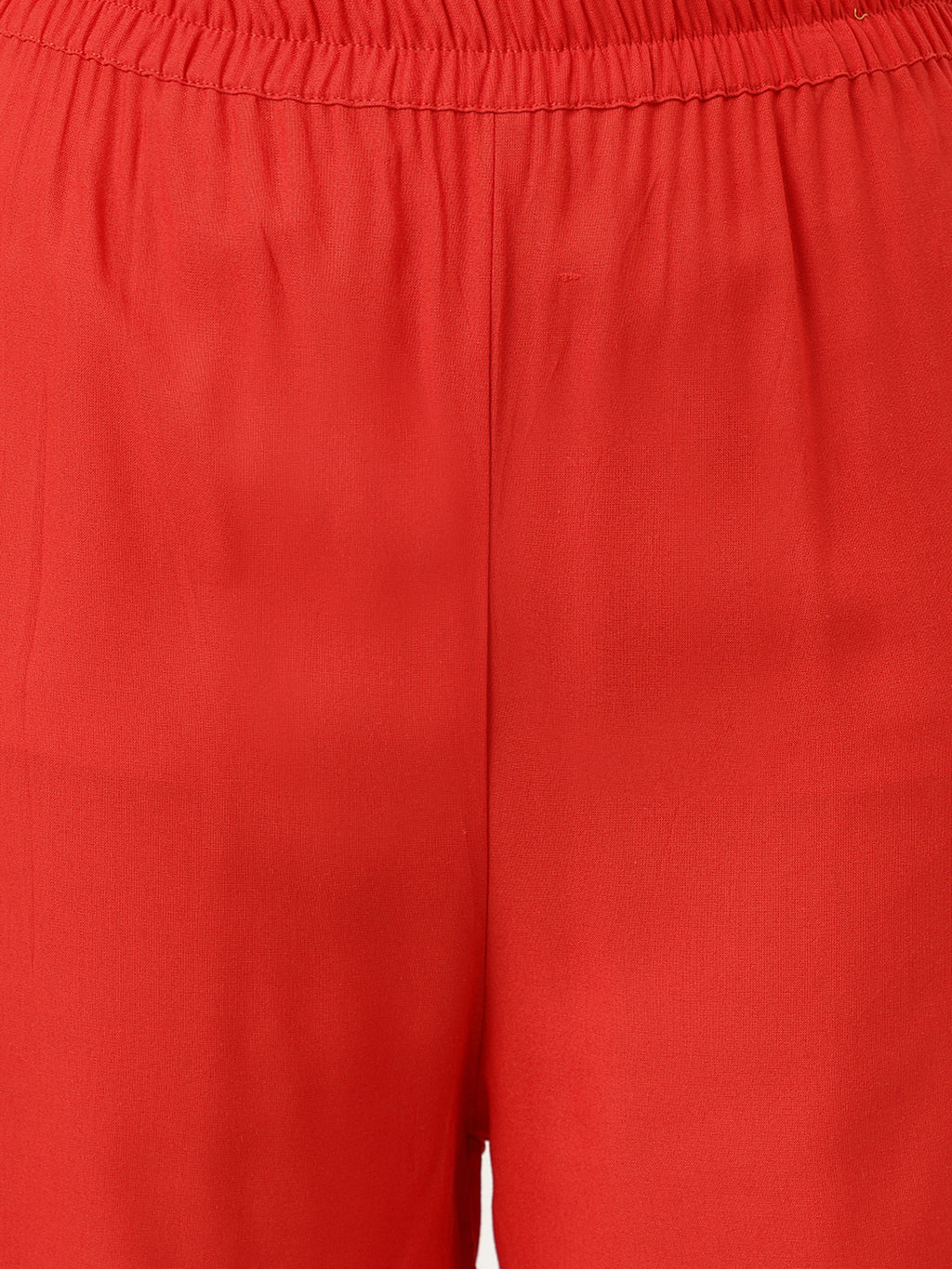 Embroidered Rayon Red Straight Kurta Sets
