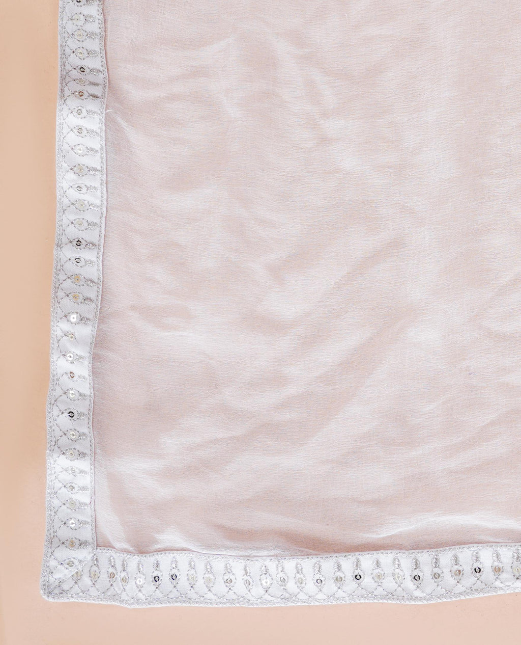 Women White Rayon Printed  & Embroidered Work Straight Kurta Bottom & Dupatta Set