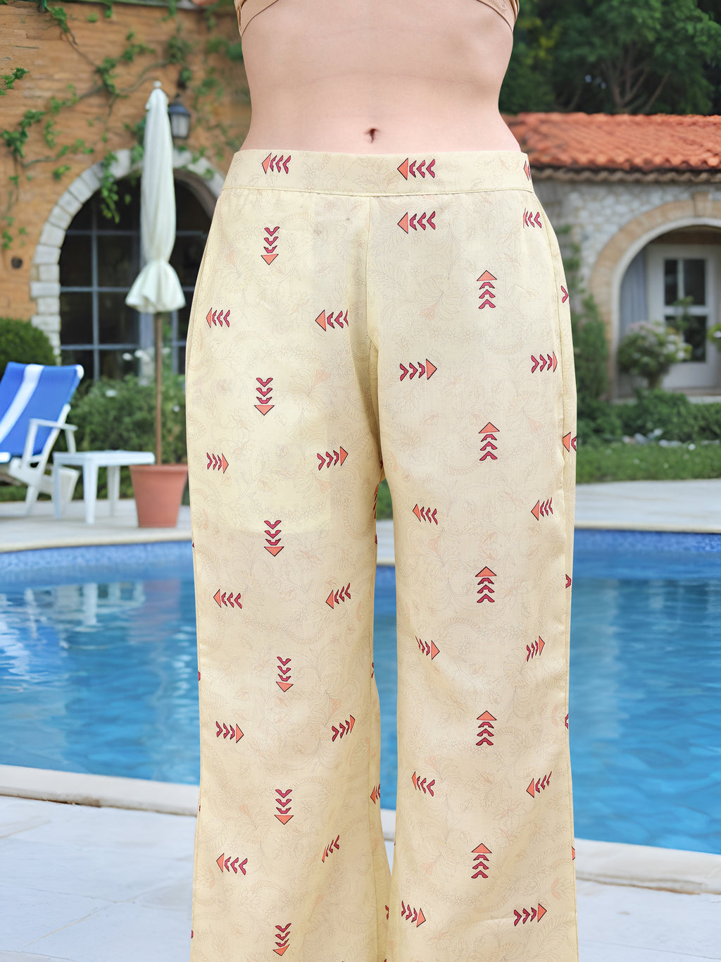 Pink Digital Print  Kurta Set