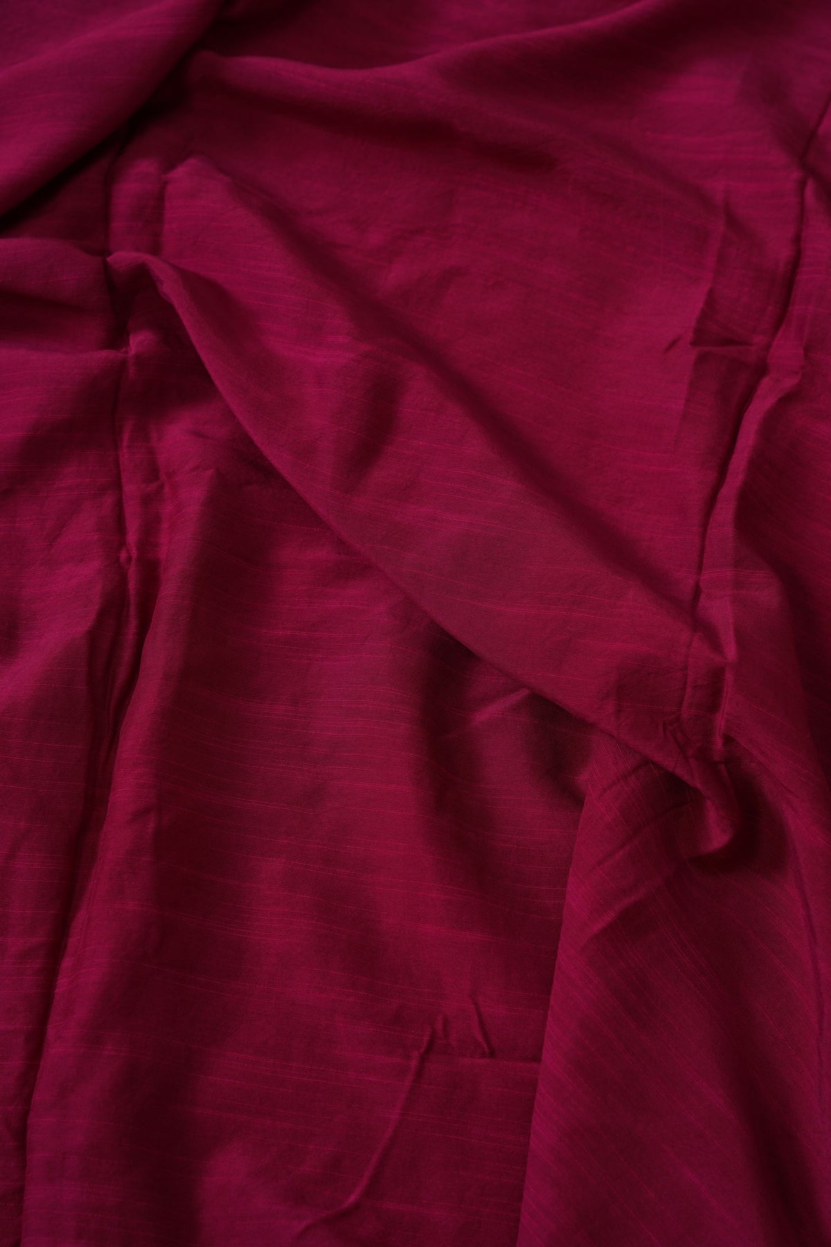 Women's Plum Modal Silk  Saree with Unstitched Blouse