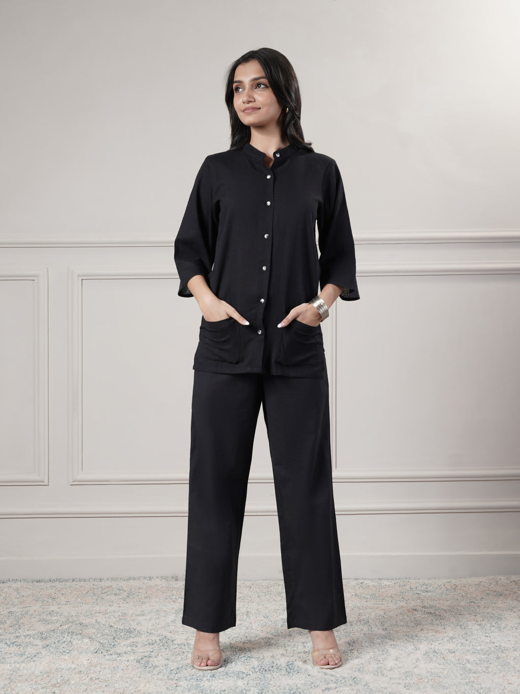Black Top With Pant