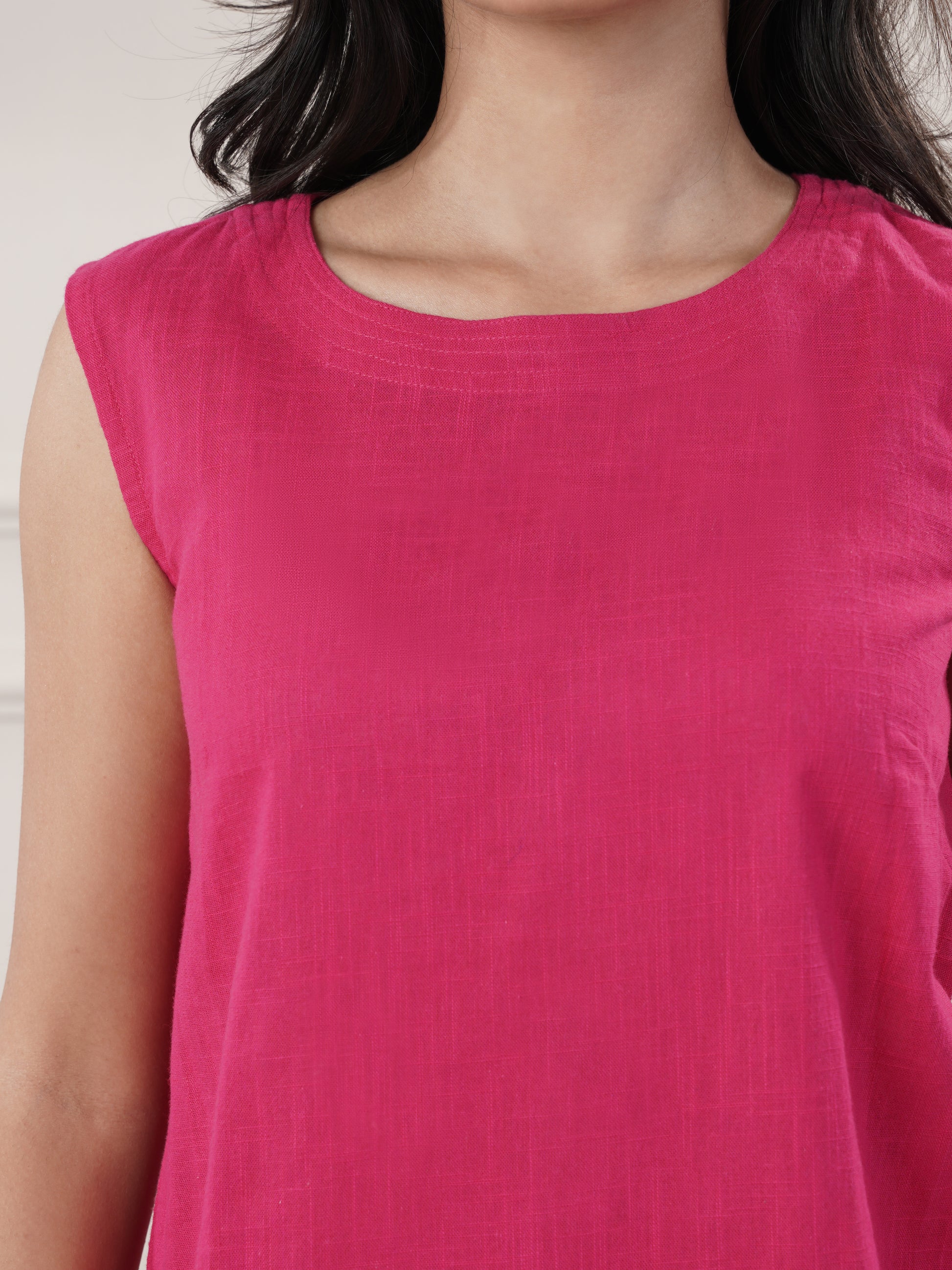 Pink Cotton Co-Ord Set