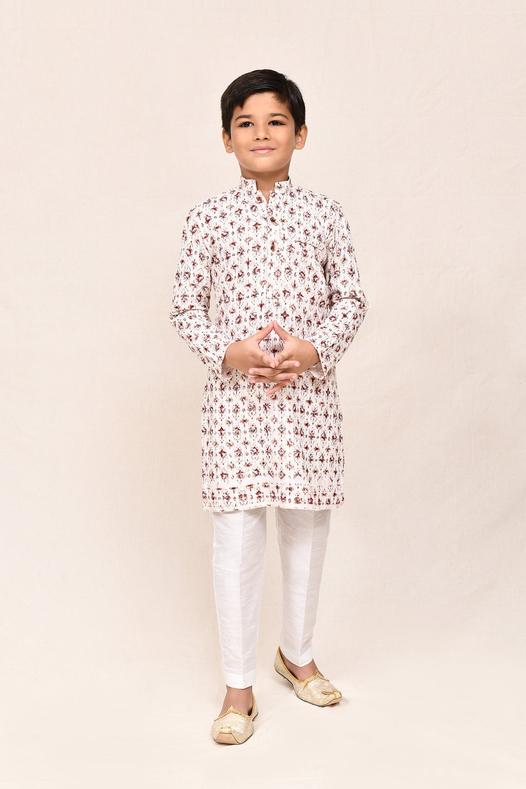 Kurta with straight fit pant