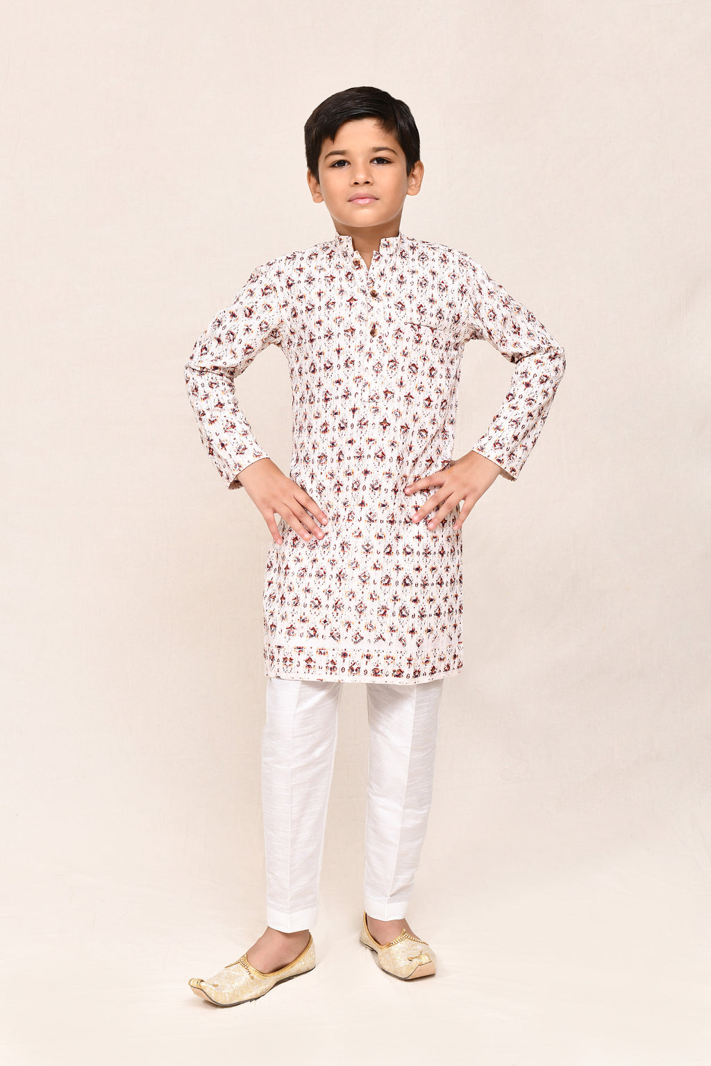 Kurta with straight fit pant