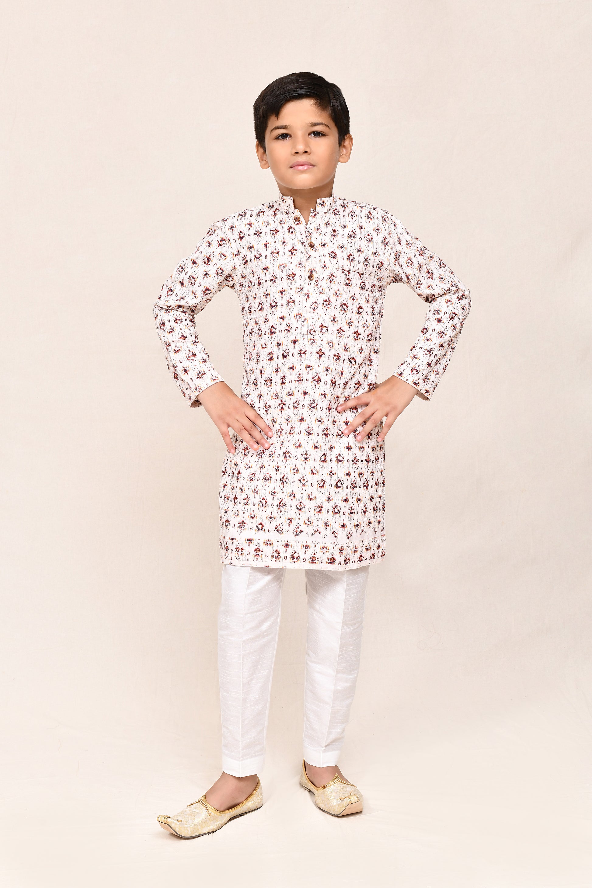Kurta with straight fit pant
