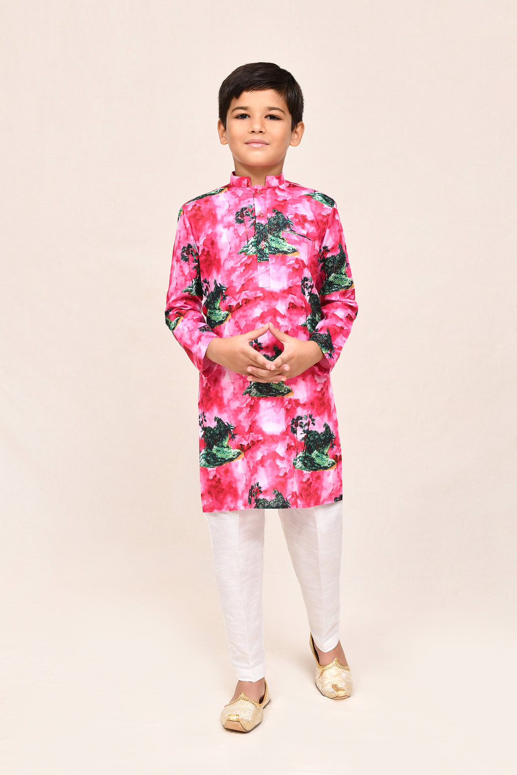 Kurta with straight fit pant