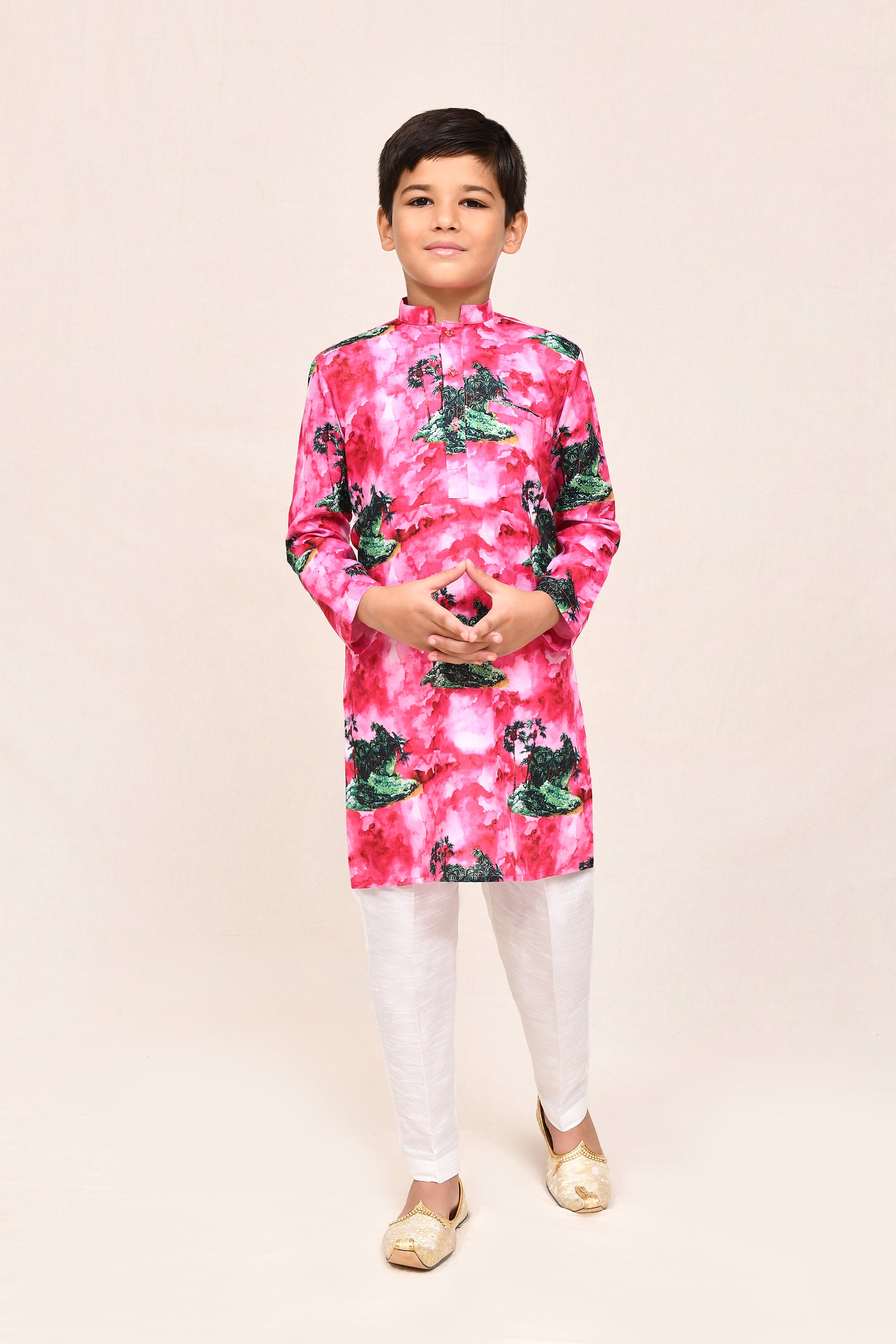 Kurta with straight fit pant