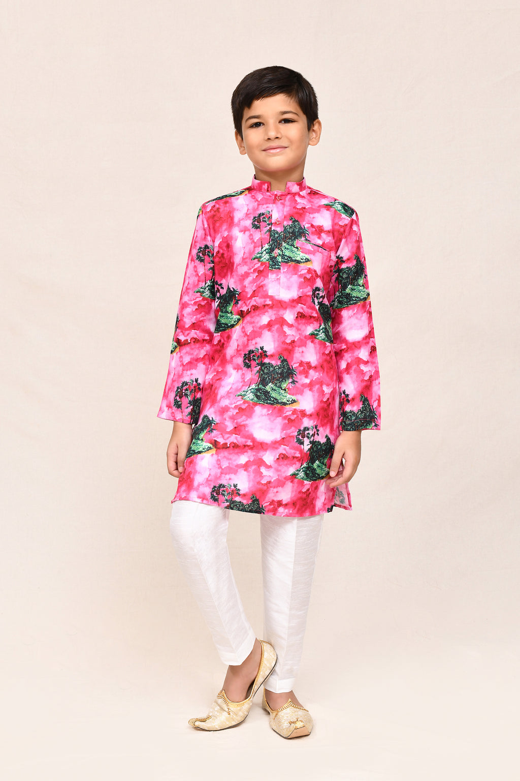 Kurta with straight fit pant