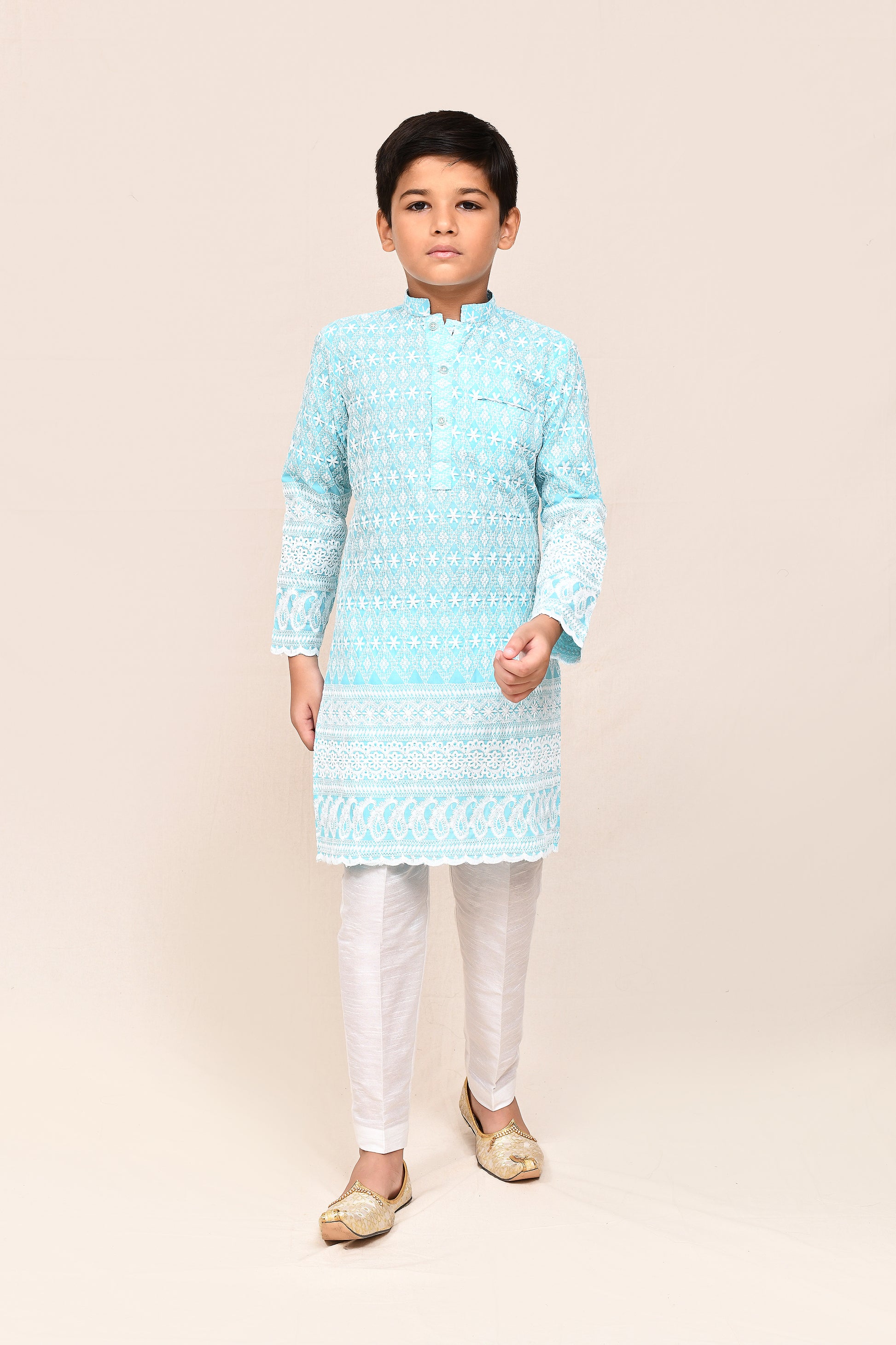 Kurta with straight fit pant