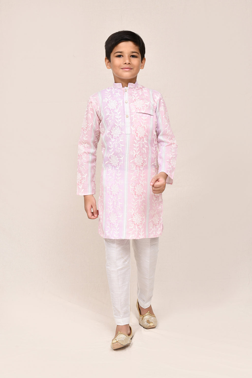 Kurta with straight fit pant