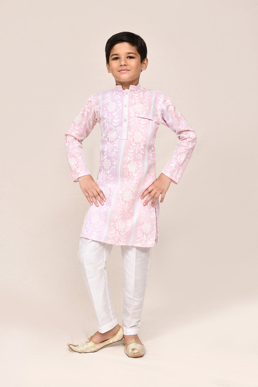 Kurta with straight fit pant