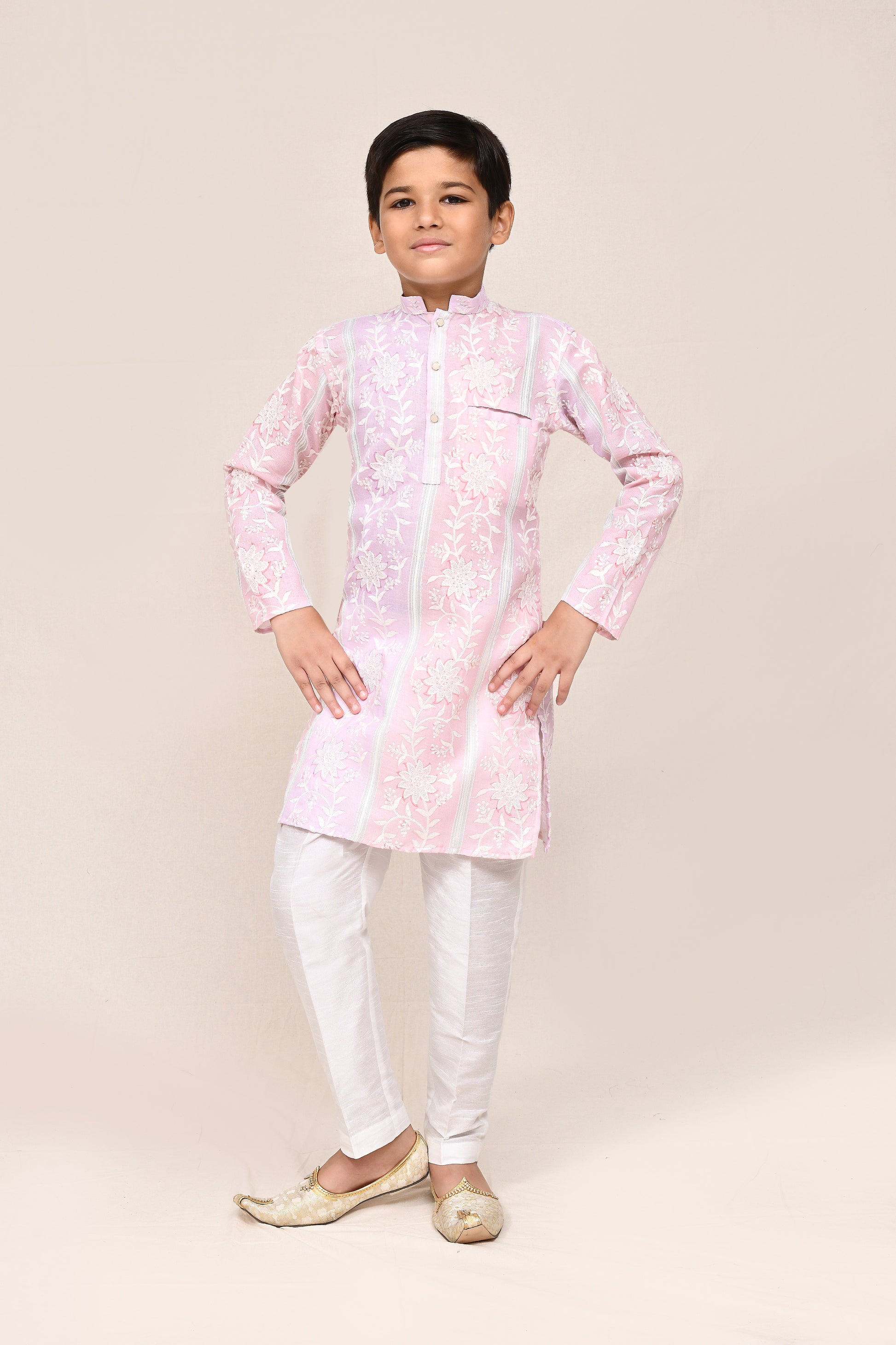 Kurta with straight fit pant