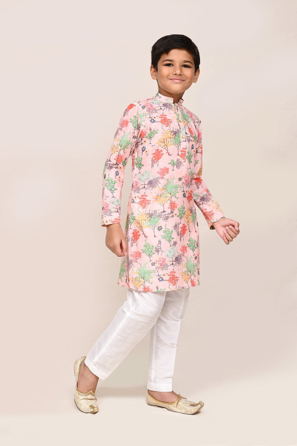 Kurta with straight fit pant