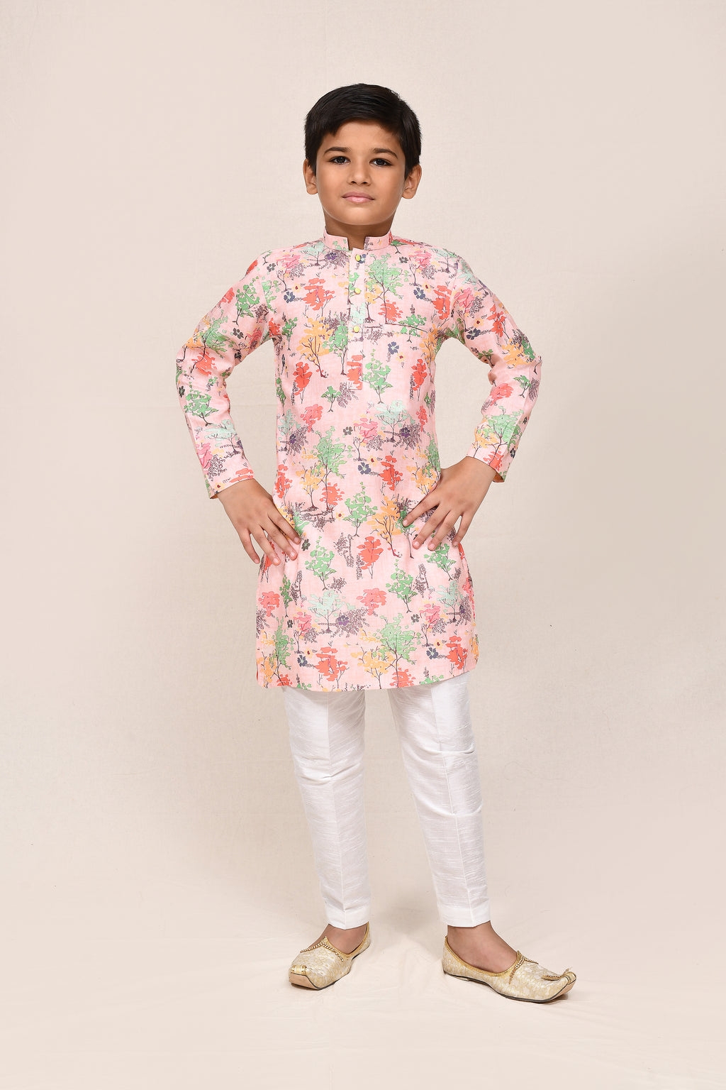 Kurta with straight fit pant