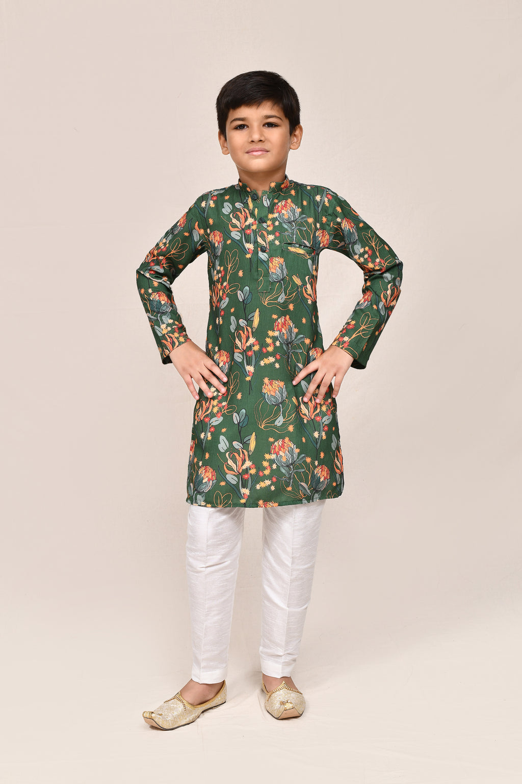 Kurta with straight fit pant