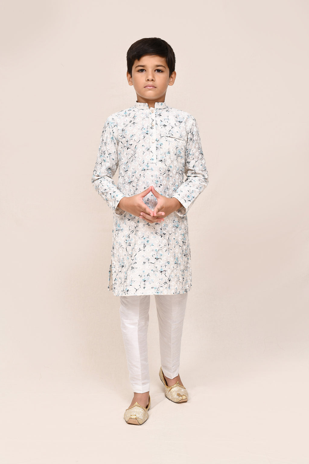 Kurta with straight fit pant