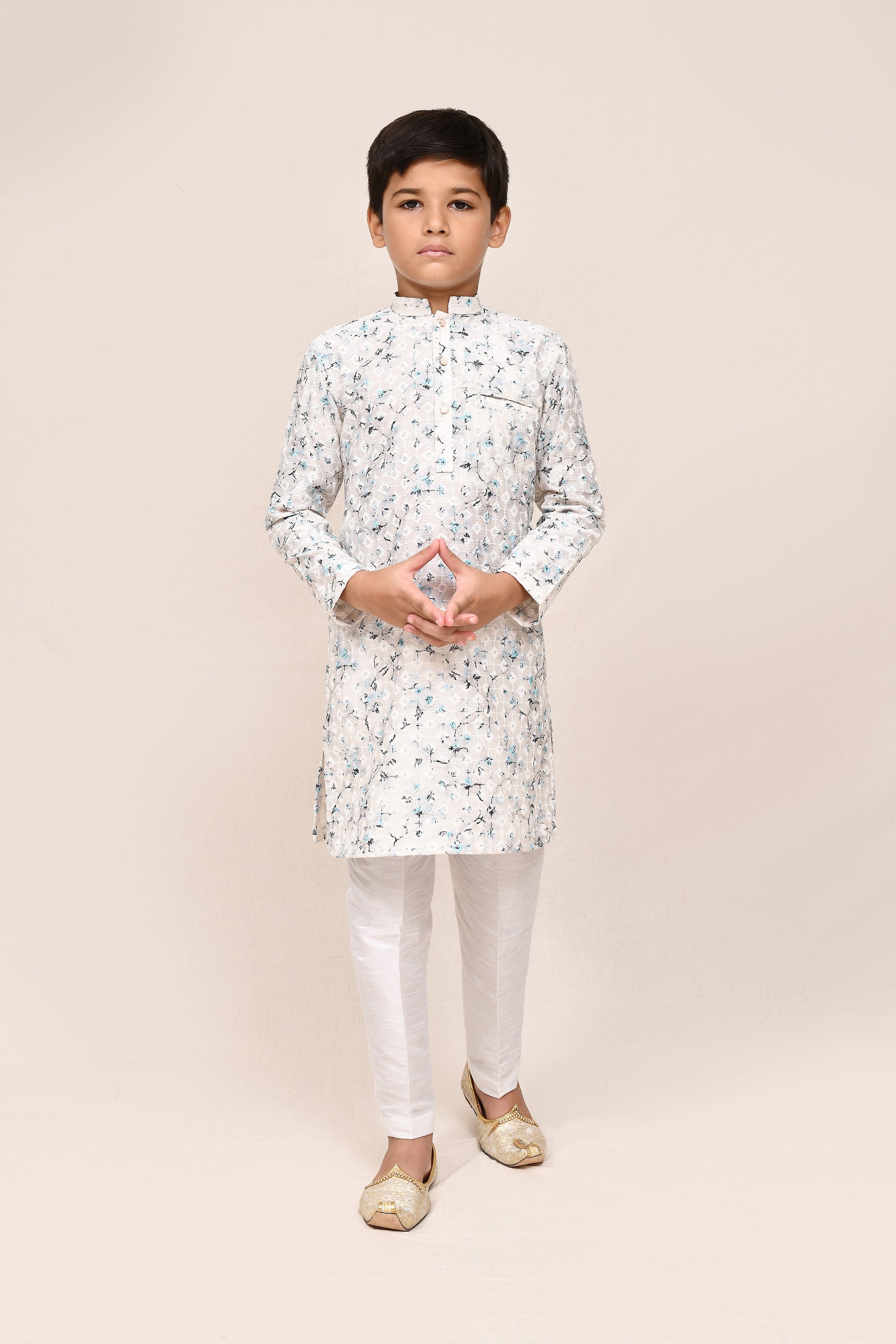 Kurta with straight fit pant