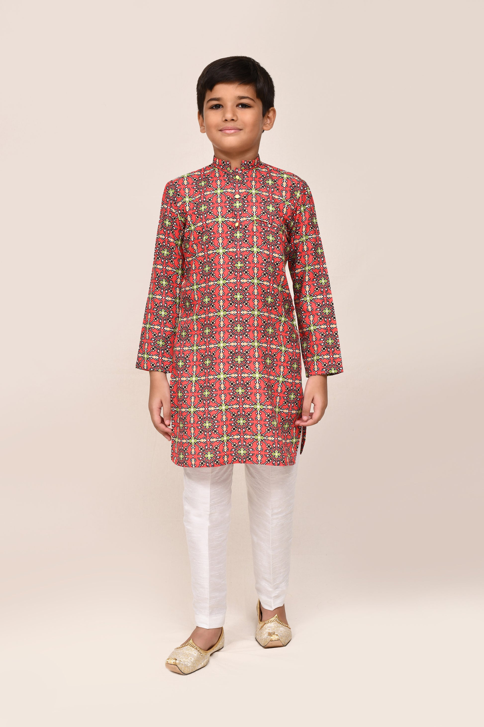 Kurta with straight fit pant