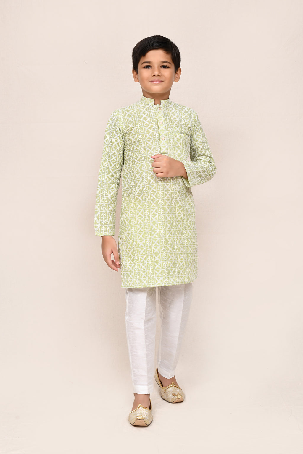 Kurta with straight fit pant