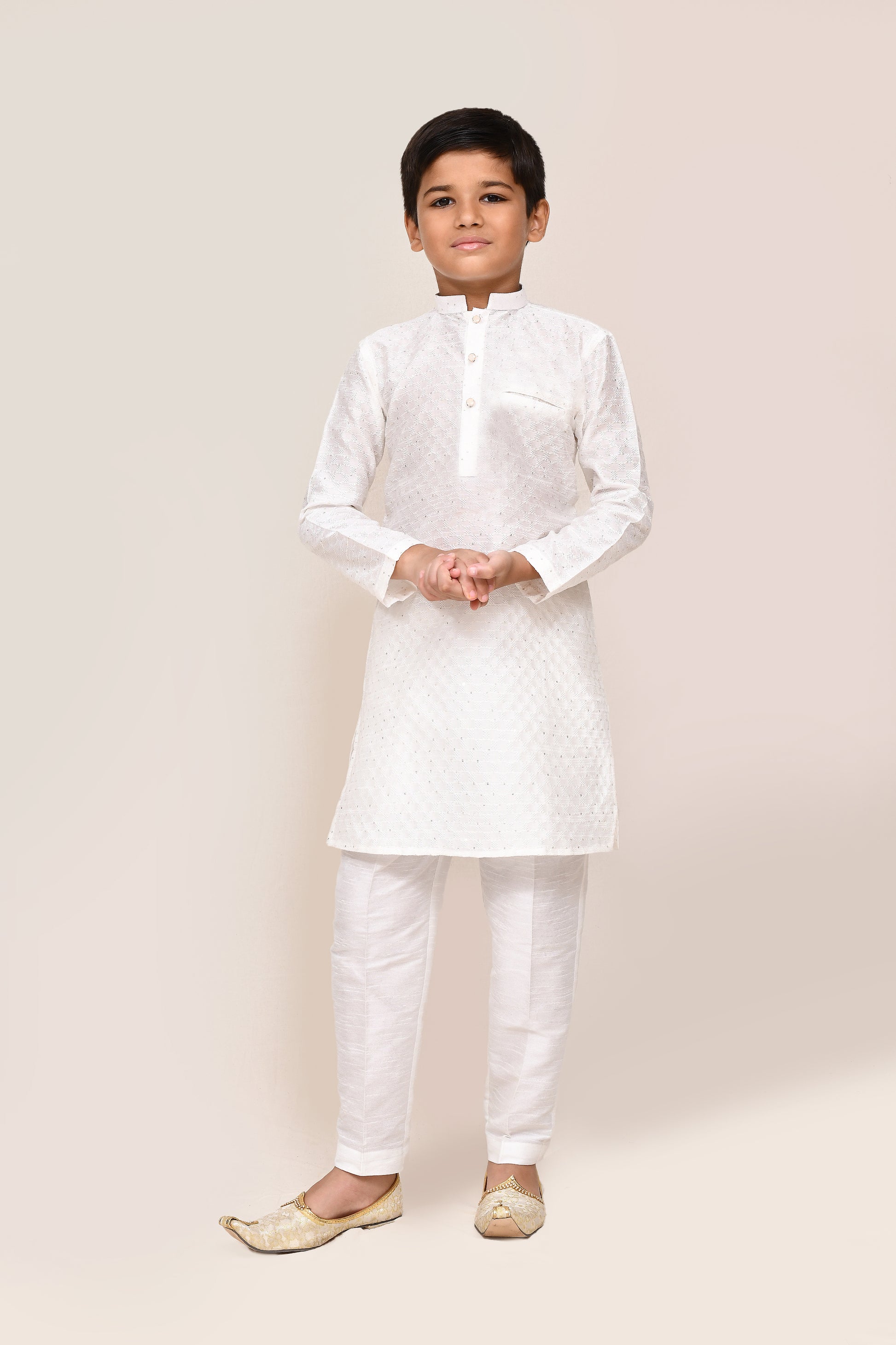 Kurta with straight fit pant