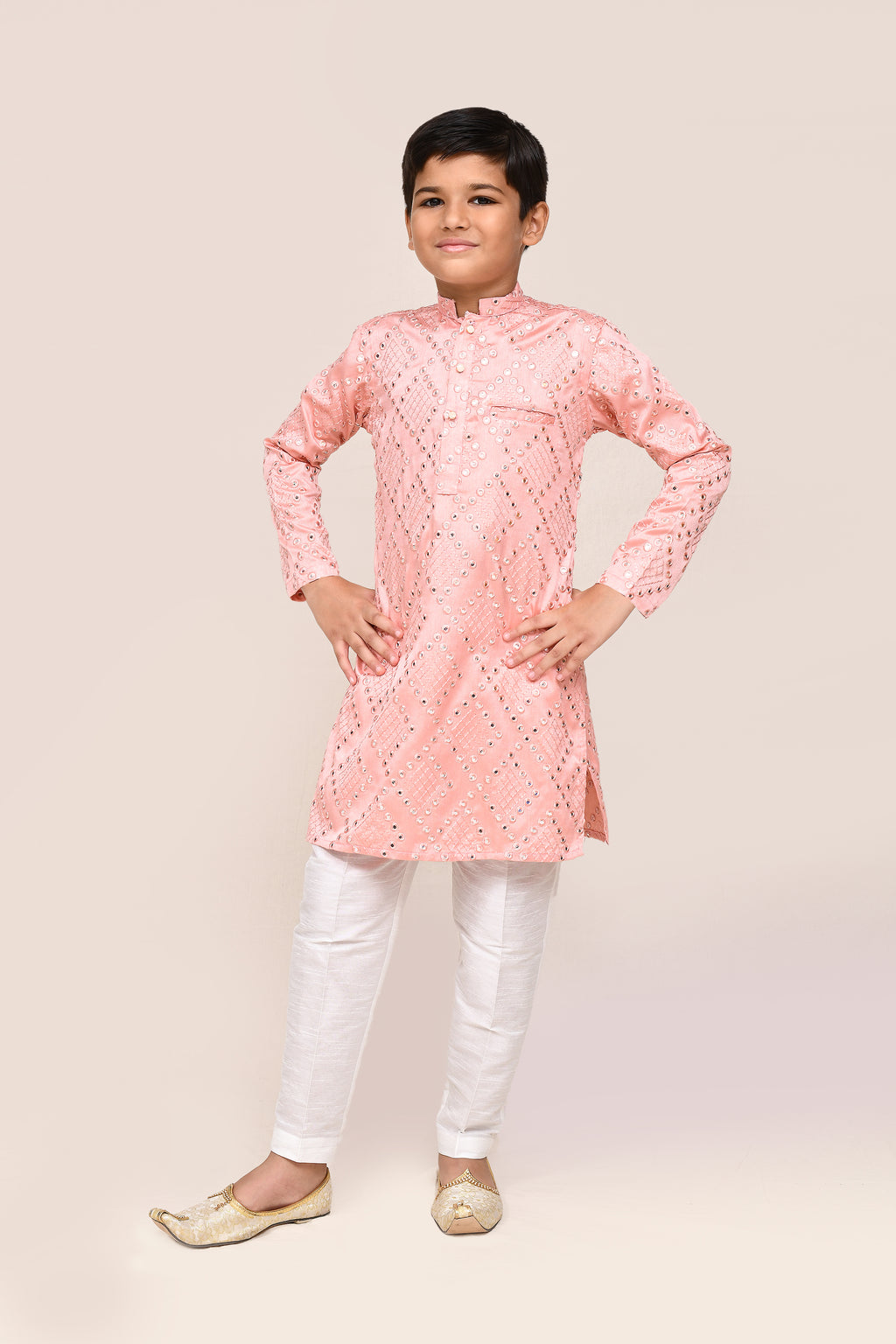 Kurta with straight fit pant