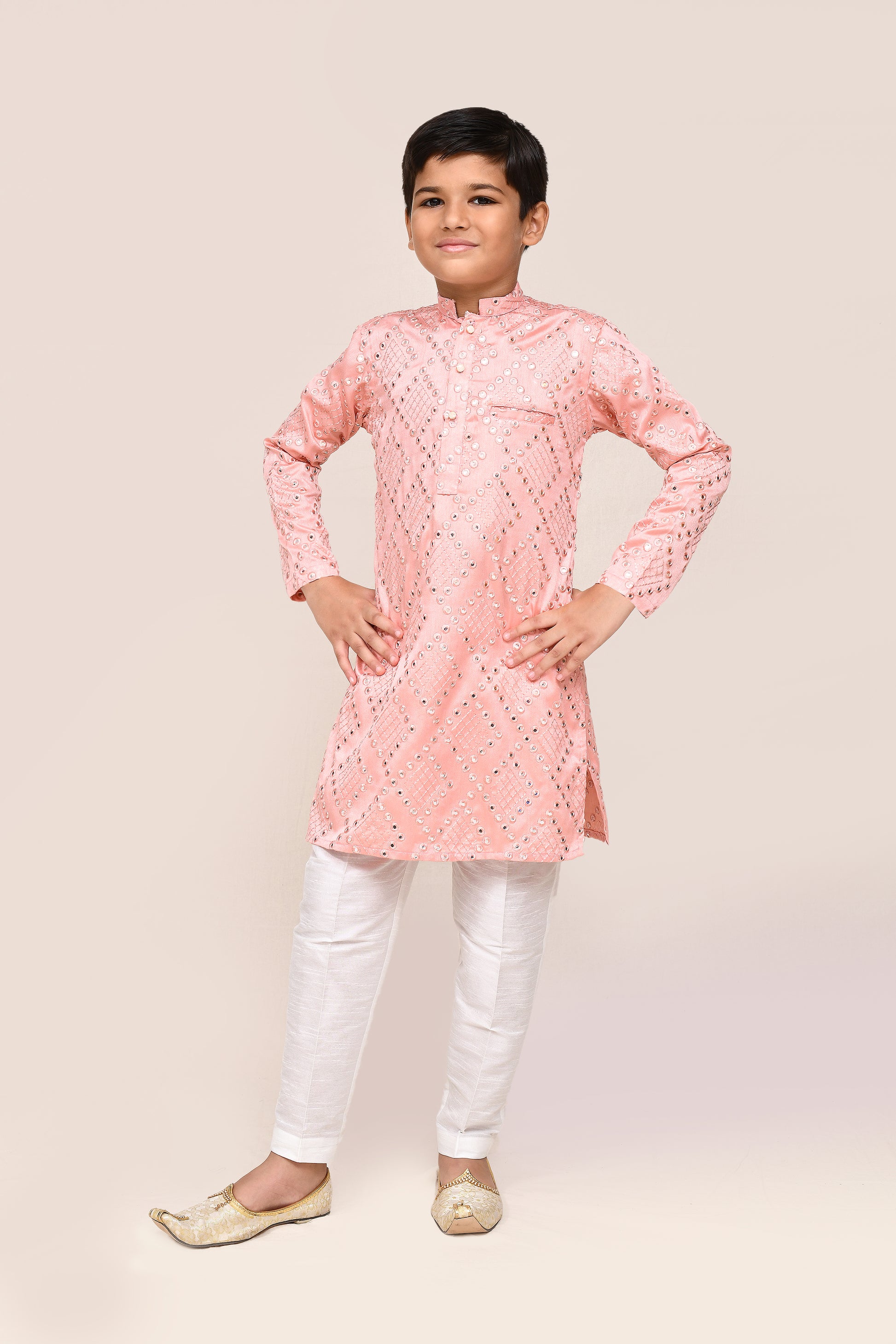 Kurta with straight fit pant