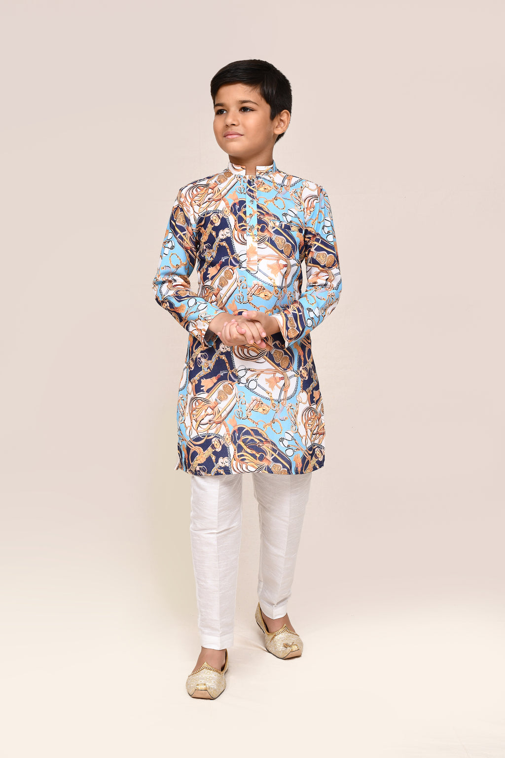 Kurta with straight fit pant
