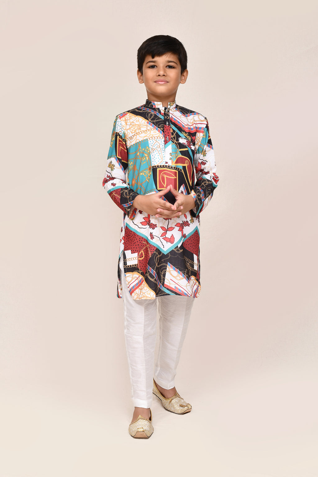 Kurta with straight fit pant