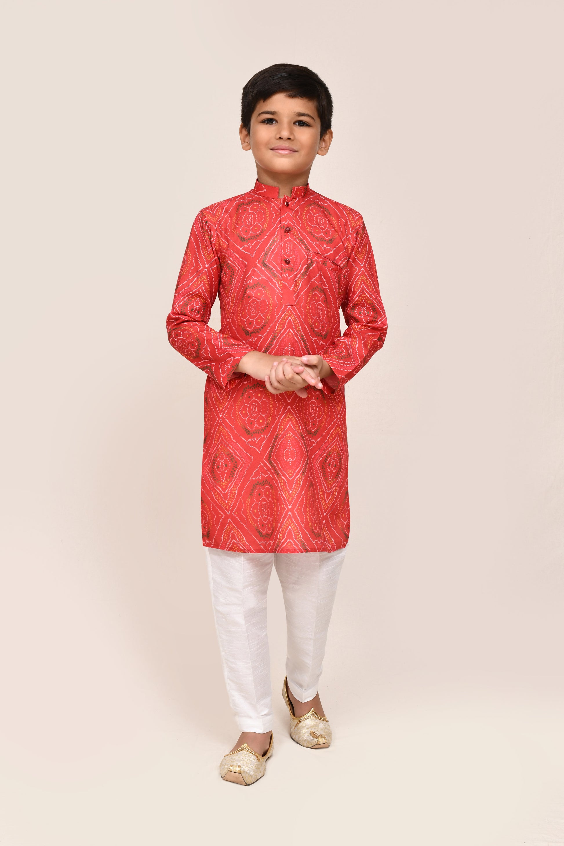 Kurta with straight fit pant