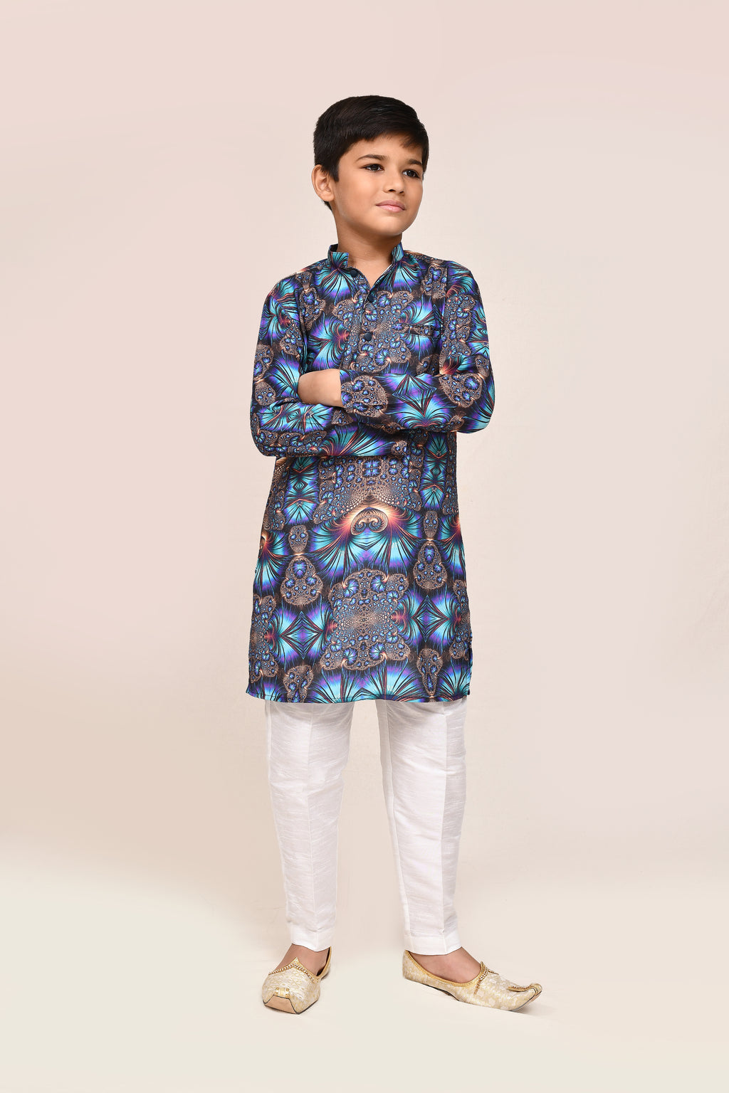 Kurta with straight fit pant