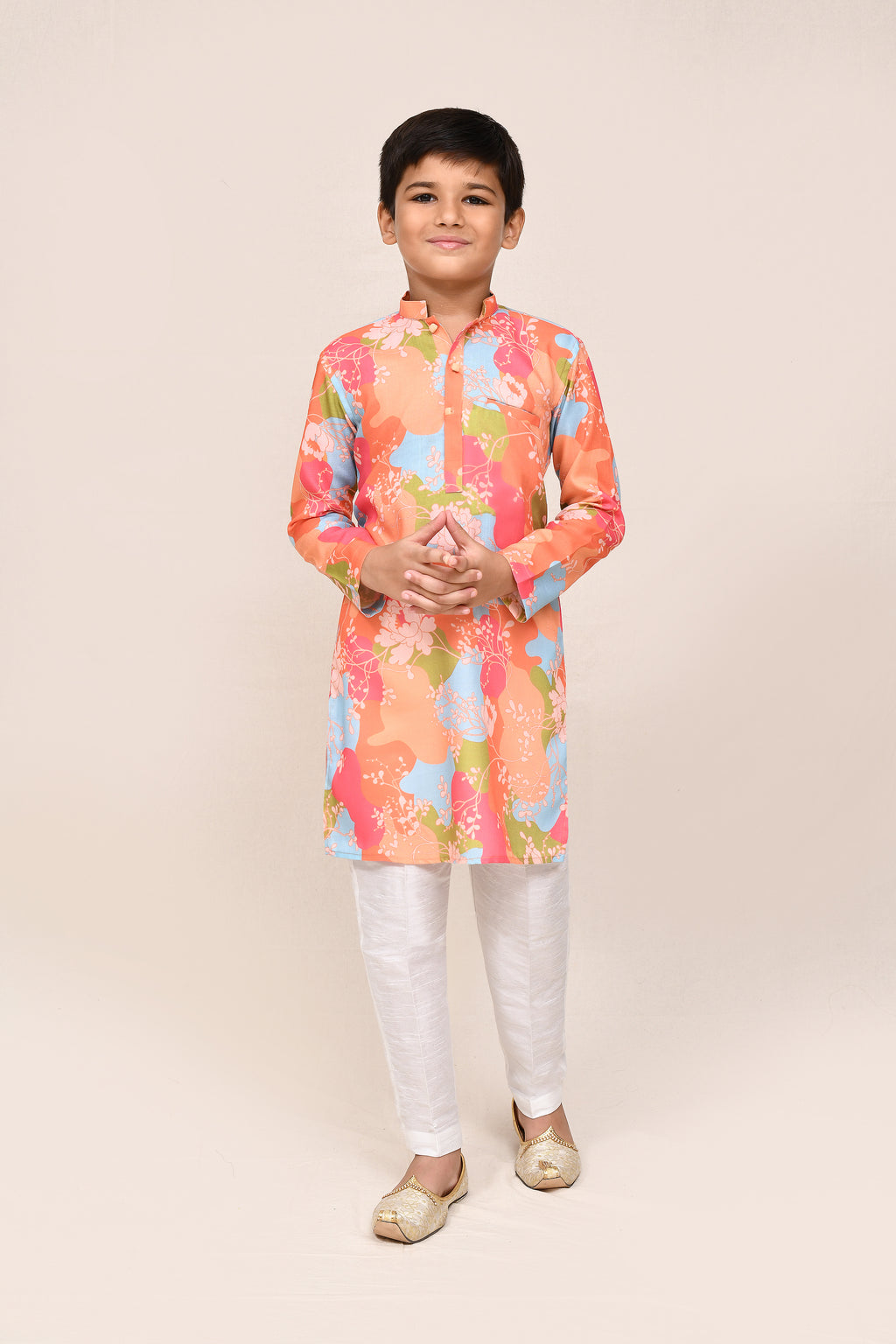 Kurta with straight fit pant