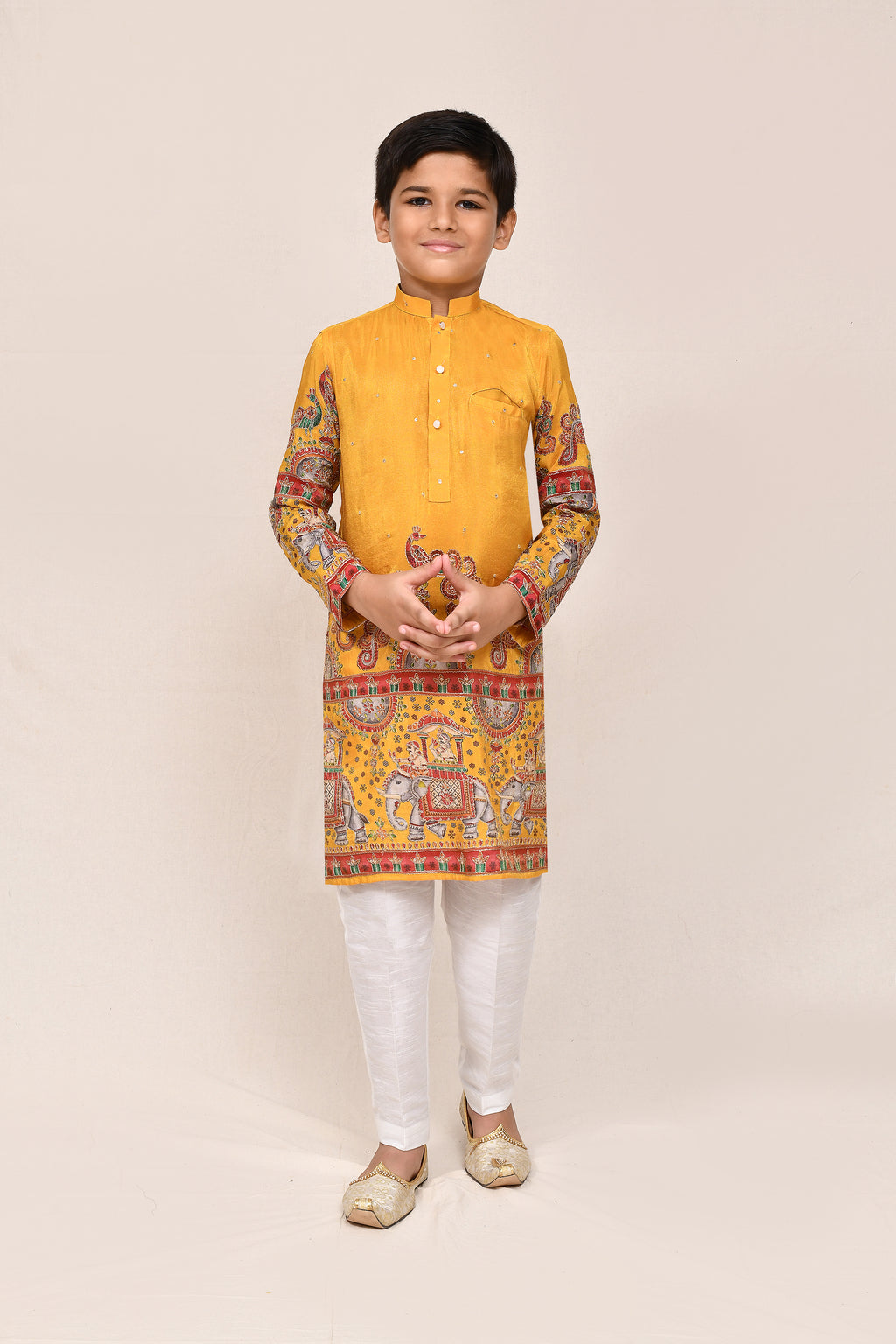 Kurta with straight fit pant