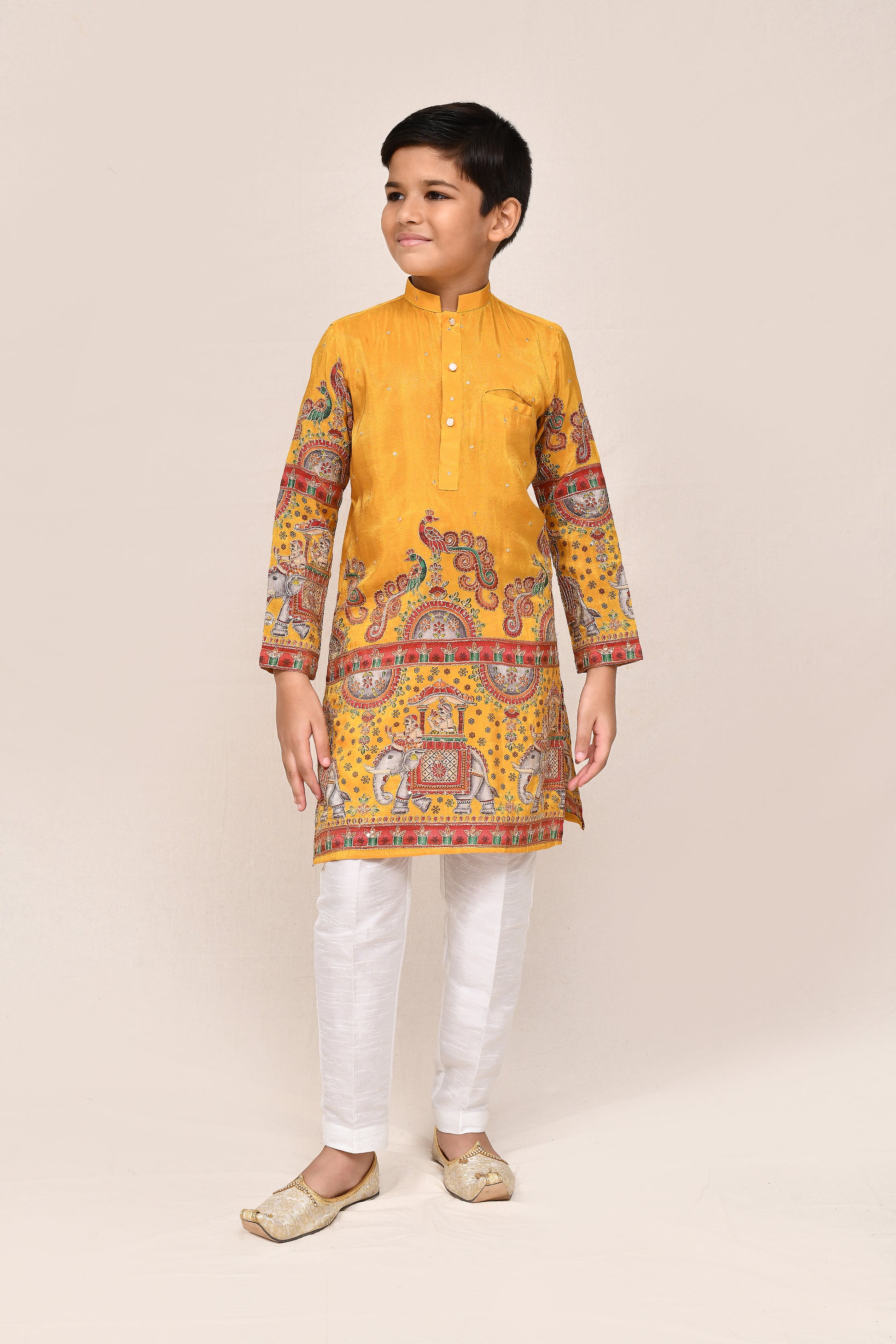 Kurta with straight fit pant