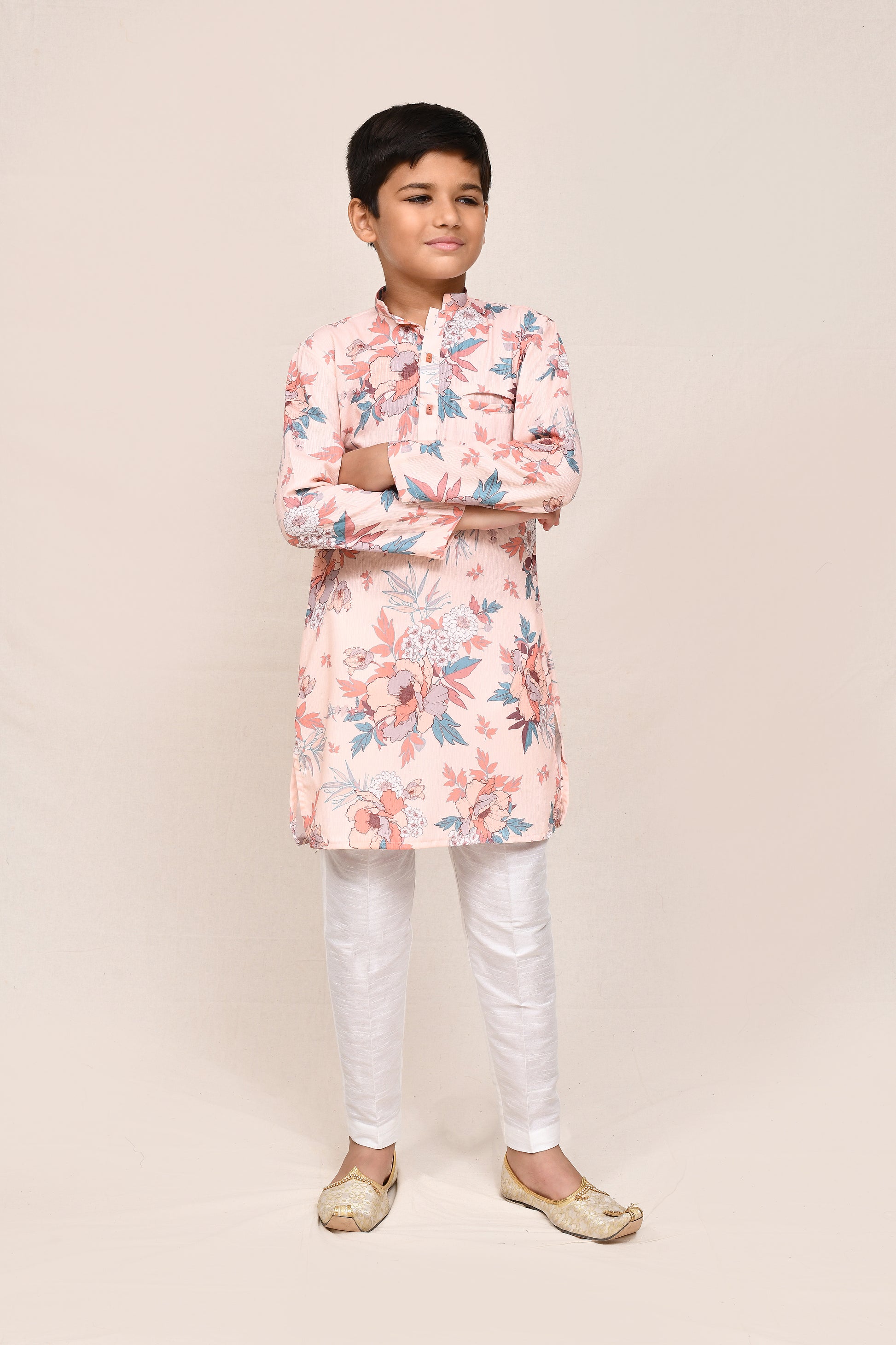 Kurta with straight fit pant