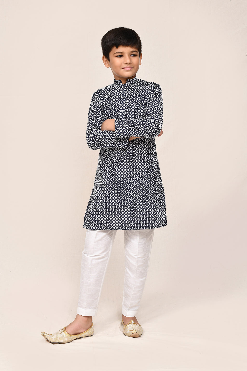 Kurta with straight fit pant