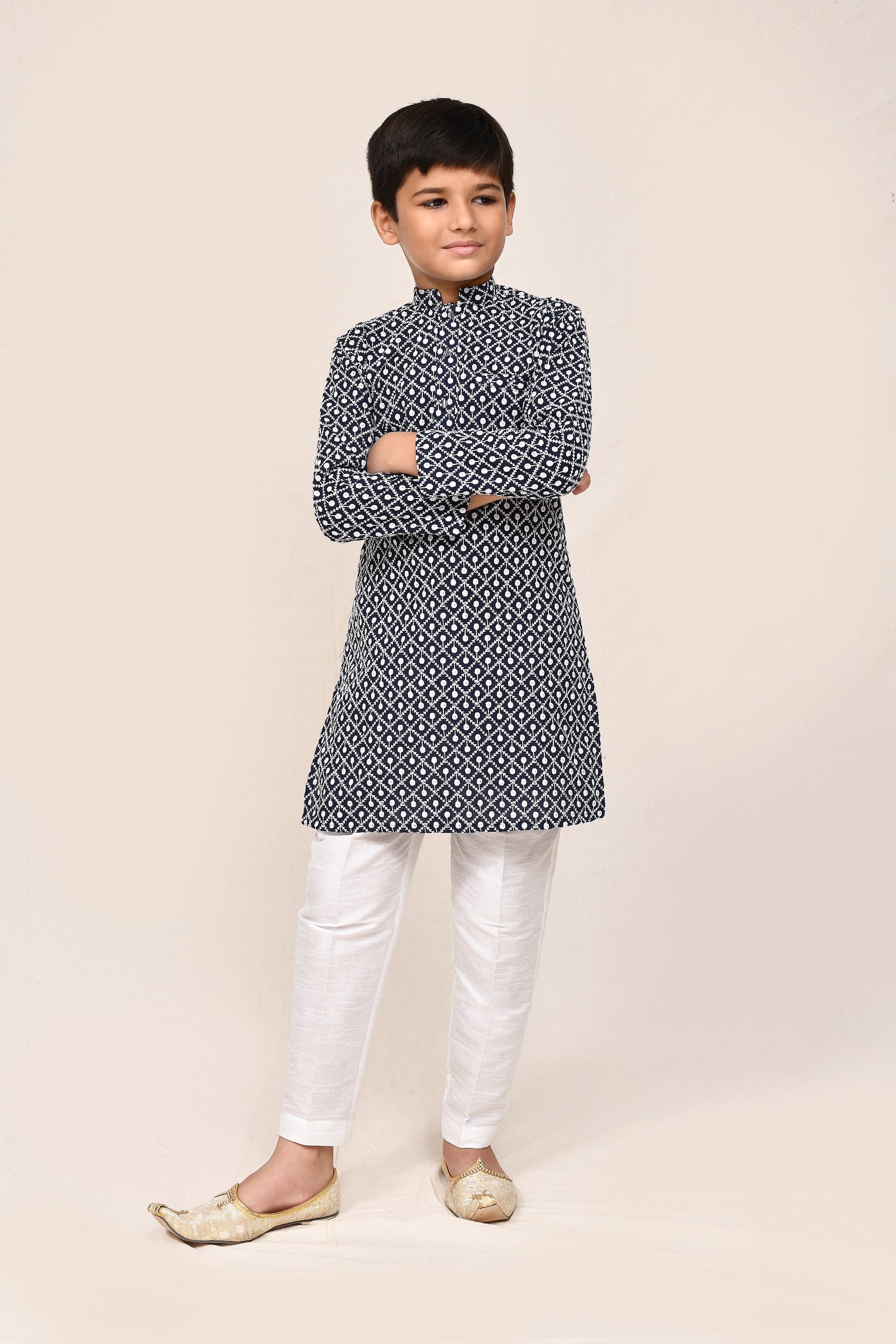 Kurta with straight fit pant