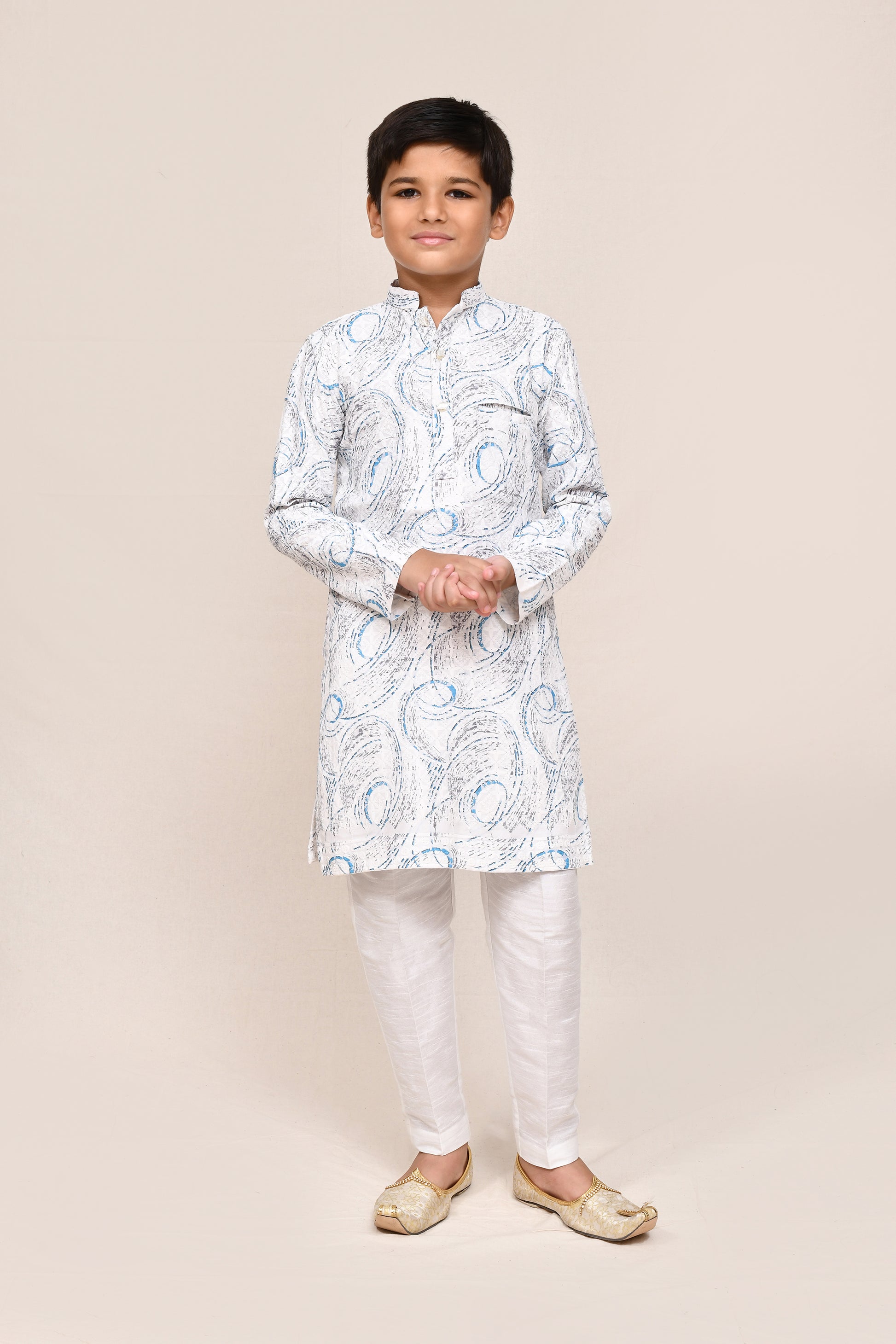 Kurta with straight fit pant