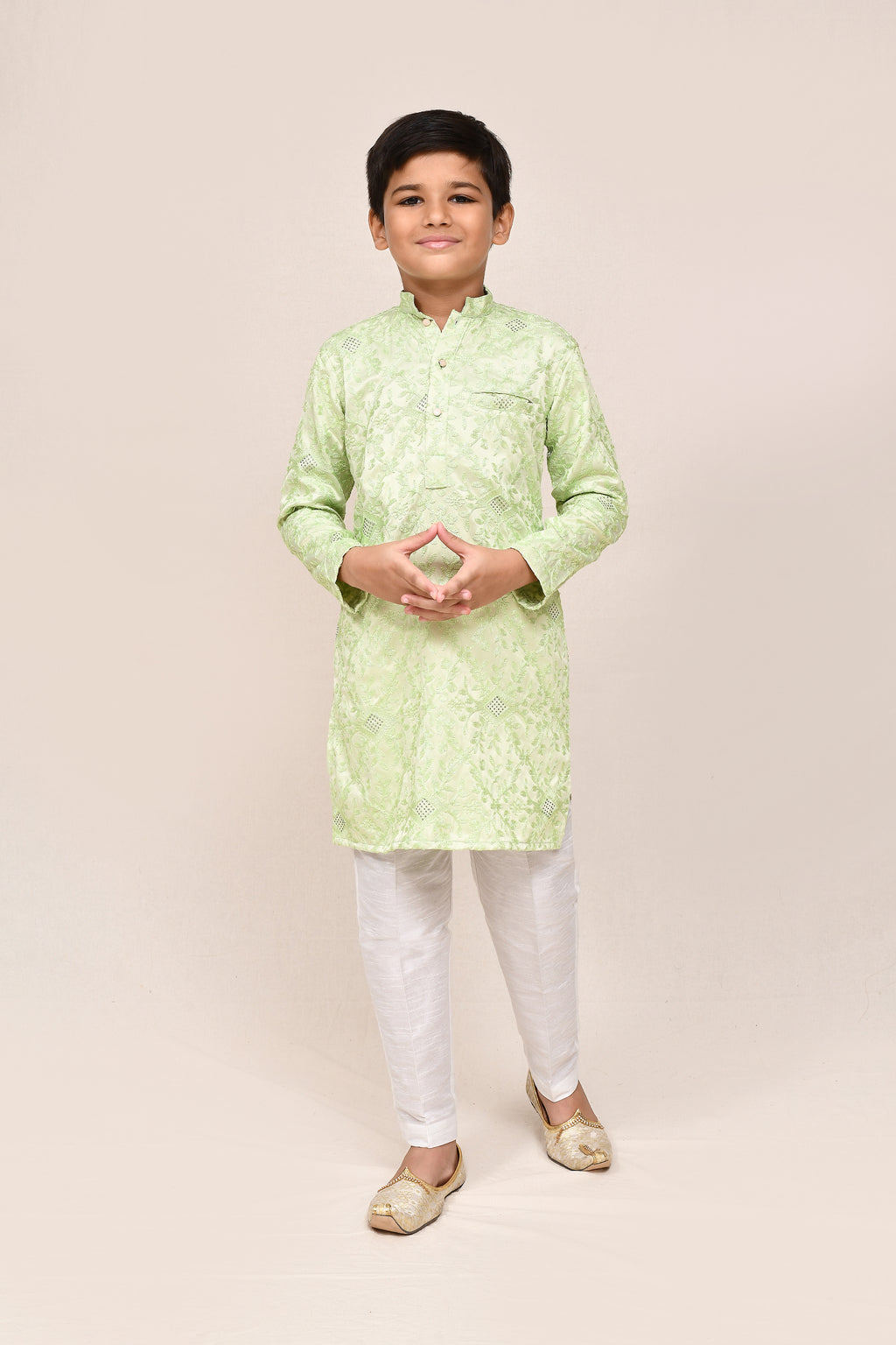 Kurta with straight fit pant